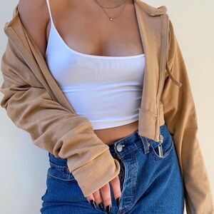 NWT BOUTIQUE nude sweatshirt